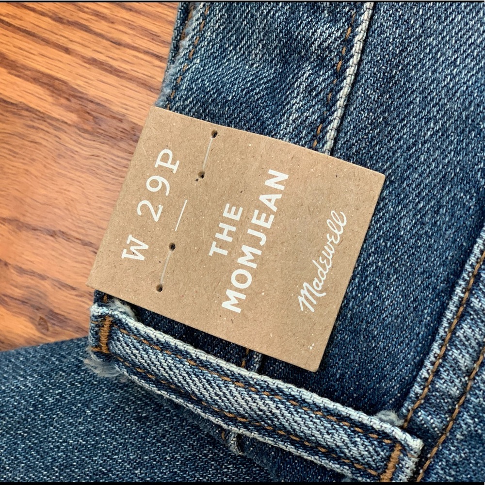 NWT Madewell “The MomJean” size 29P